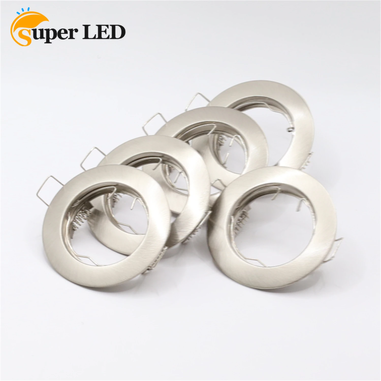 

Indoor Round Metal Shallow Recessed Mounted Anti-Glare LED Spotlight Recessed Downlight Frame Die-Casting Aluminium Fitting