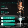 50 in 1 Precision Electric Screwdriver Set with 3-Speed Torque Adjustable Magnetic Phillips Torx Bits for iPhone Laptop Watch PC 5