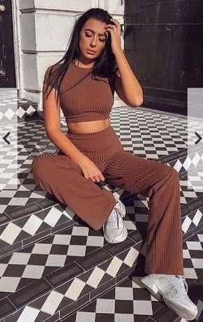 2023 New Summer Women Trousers Suit Fashion Casual Set Women Elastic Cotton Wide Leg Trousers Two Piece Set Vintage Clothes