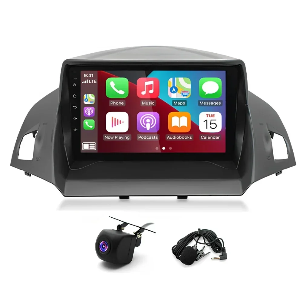 9 Inch Android 13.0 2G+32GB For FORD C-MAX KUGA 2 ESCAPE 3 2012-2019 Car GPS Navi Multimedia Player Radio Tape Head Unit Carplay