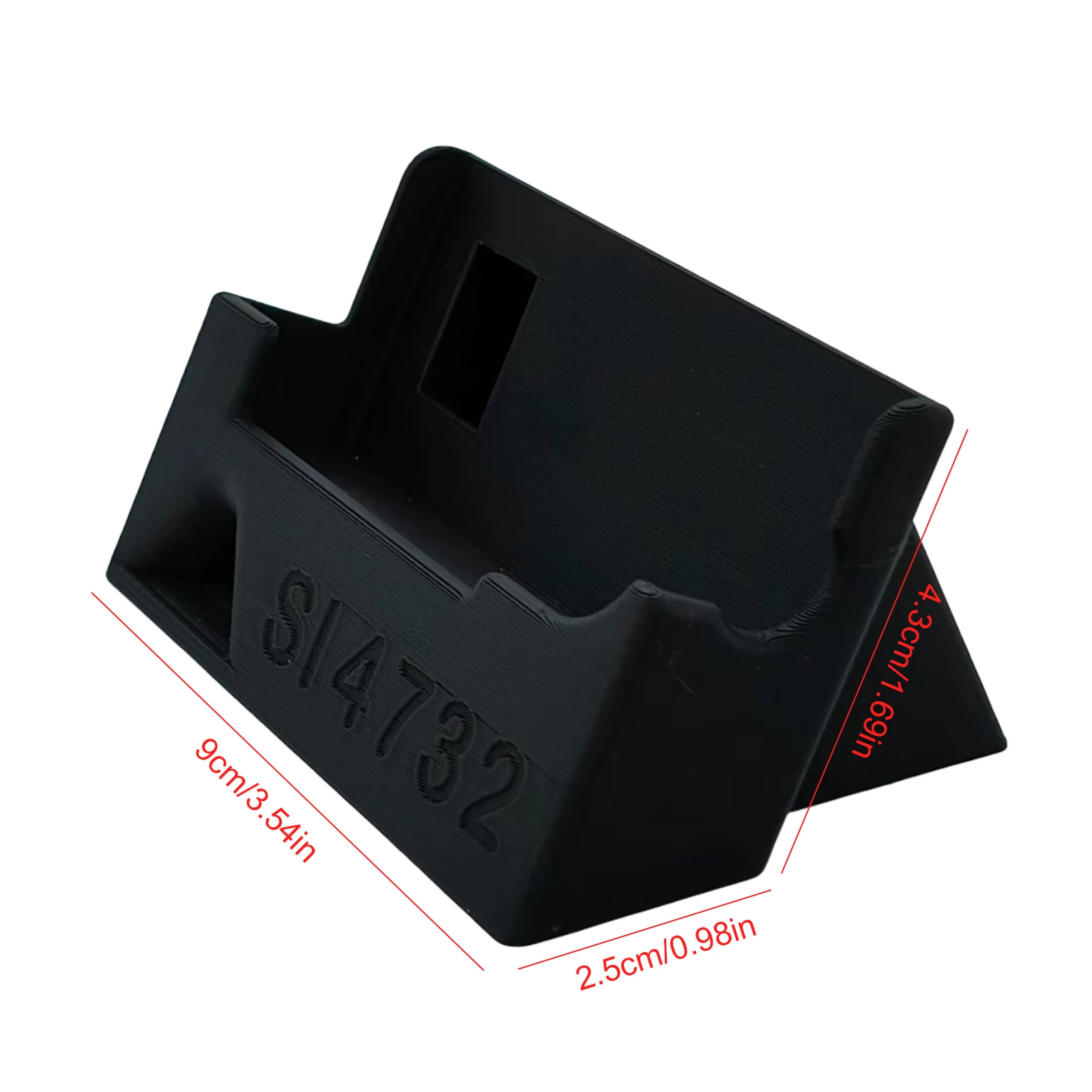 ATS MINI SI4732 DSP 라디오 수신기 케이스(내장형 사운드 가이드 그루브 포함) 편리한 라디오 스탠드 3D 프린트 라디오 액세서리