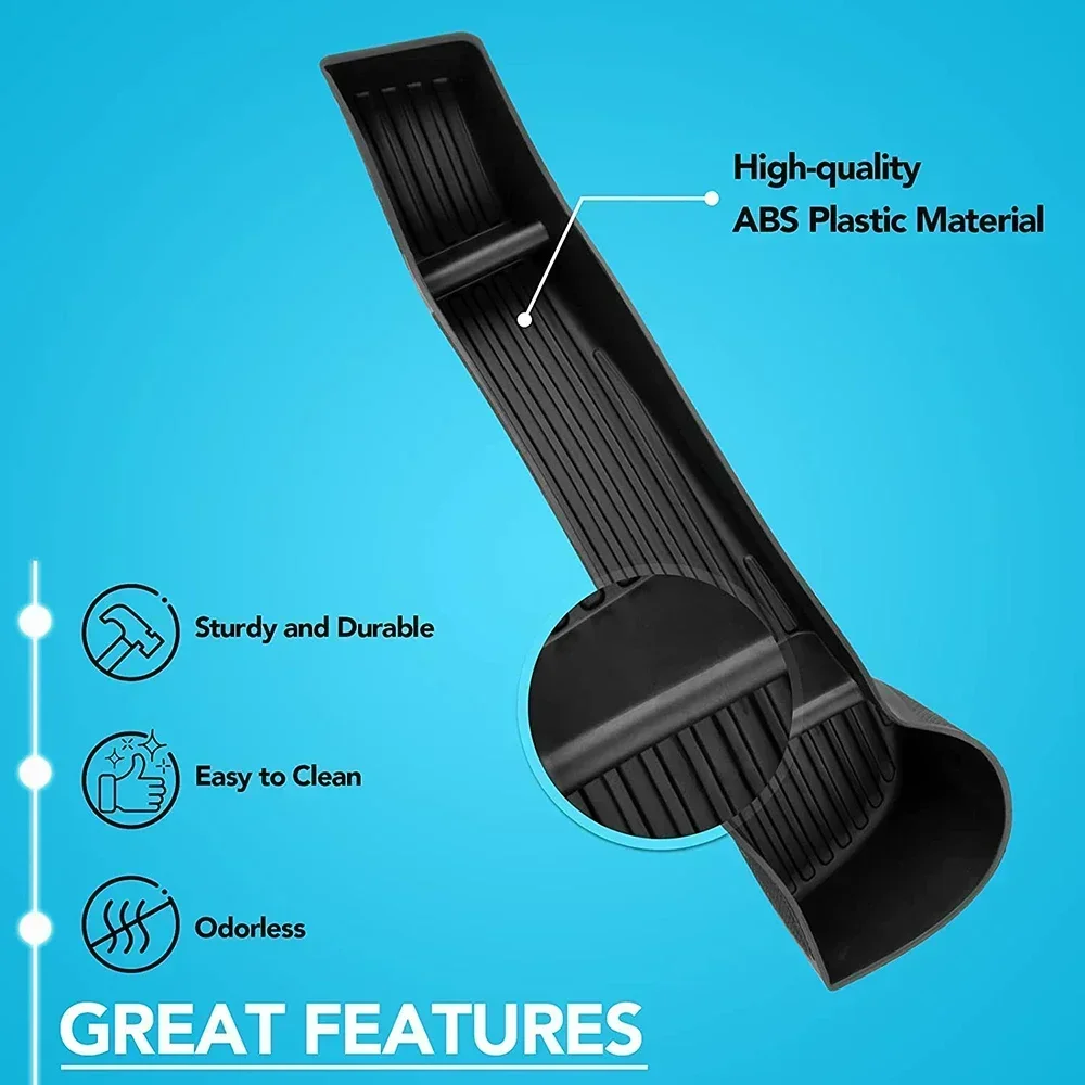 For Tesla Model 3 2021-2023 Door Side Tray Organizer Waterproof Storage Box Custom Design High-quality TPE Box Direct Install