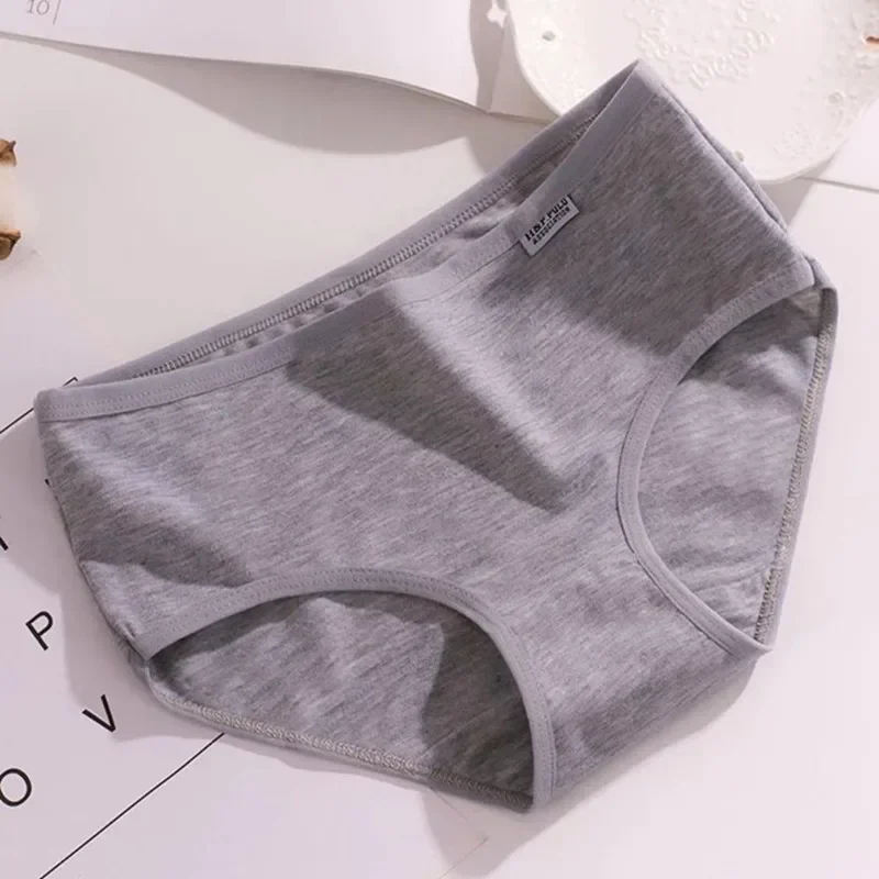 10Pcs/Lot Teens Teenage Panties Kids Underwear Children Cotton Kids Girls Solid Color Puberty 10-16years