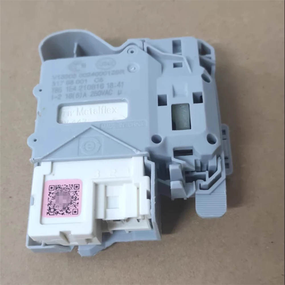 For Haier drum washing machine door switch electromagnetic door lock micro delay switch 0024000128R