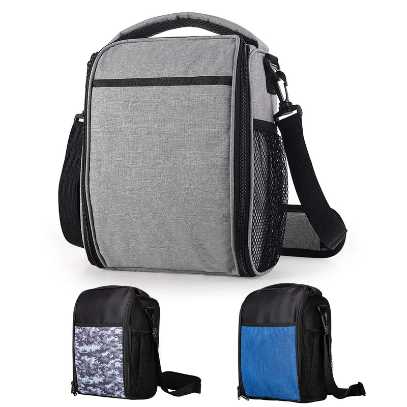 

High Capacity Oxford Lunch Thermal insulation bag With Shoulder Women Food Fresh Cooler Bag Breakfast Bento Handbag Picnic Box