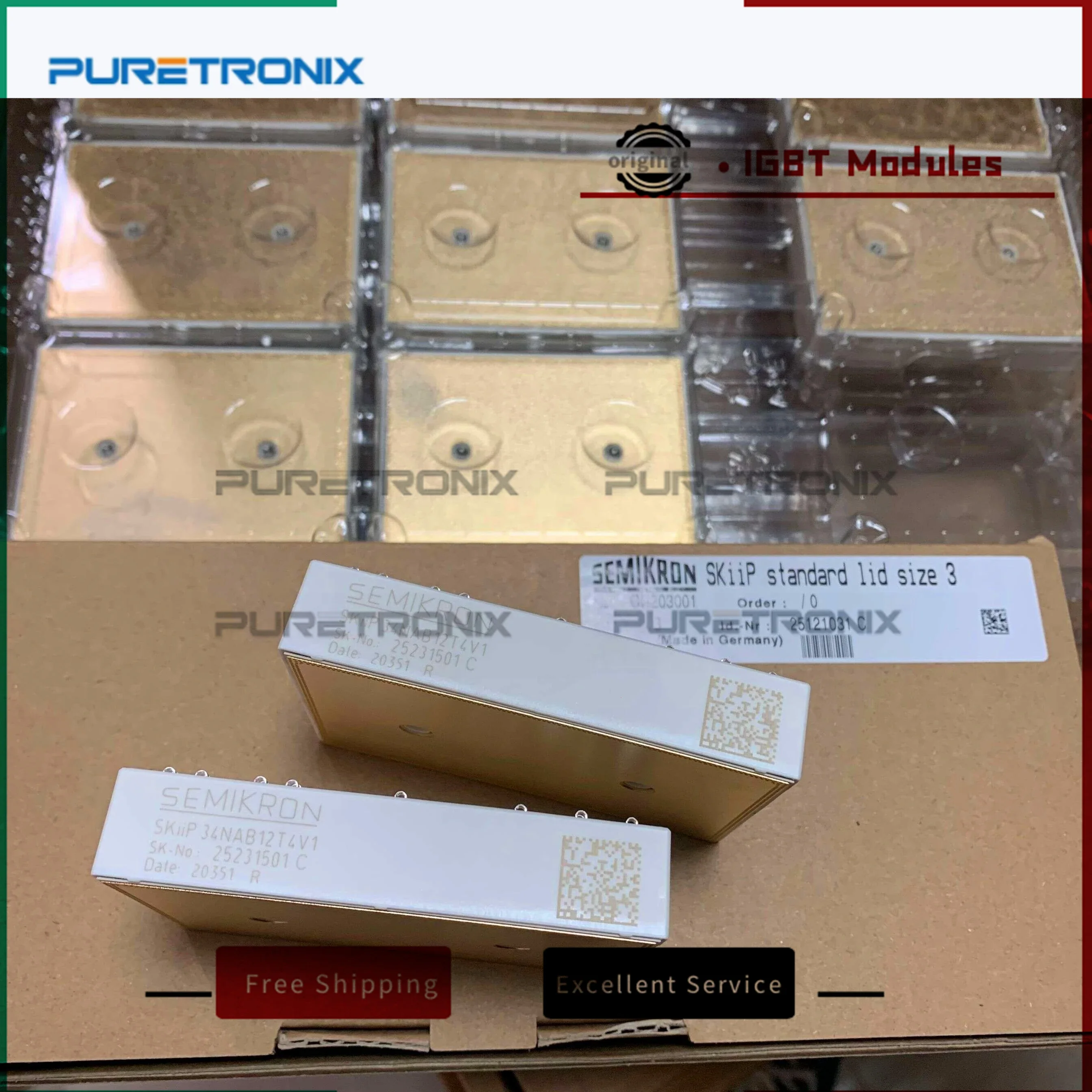 Original Novo Módulo Tiristor Original Dcr720e18 Dcr720e16 Dcr720e14 Dcr720e12