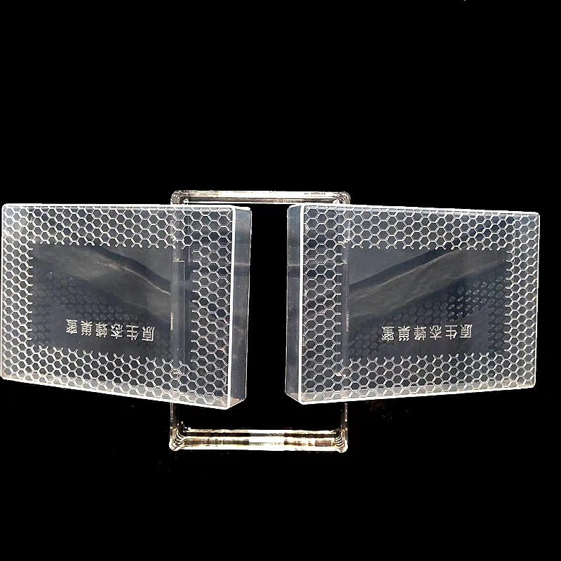 A Complete 500g Combhoney Cassette Kit 1 Plastic Frame With 6 Clear Transparent Cassette Boxes Beautiful Clear Comb Honey Boxes