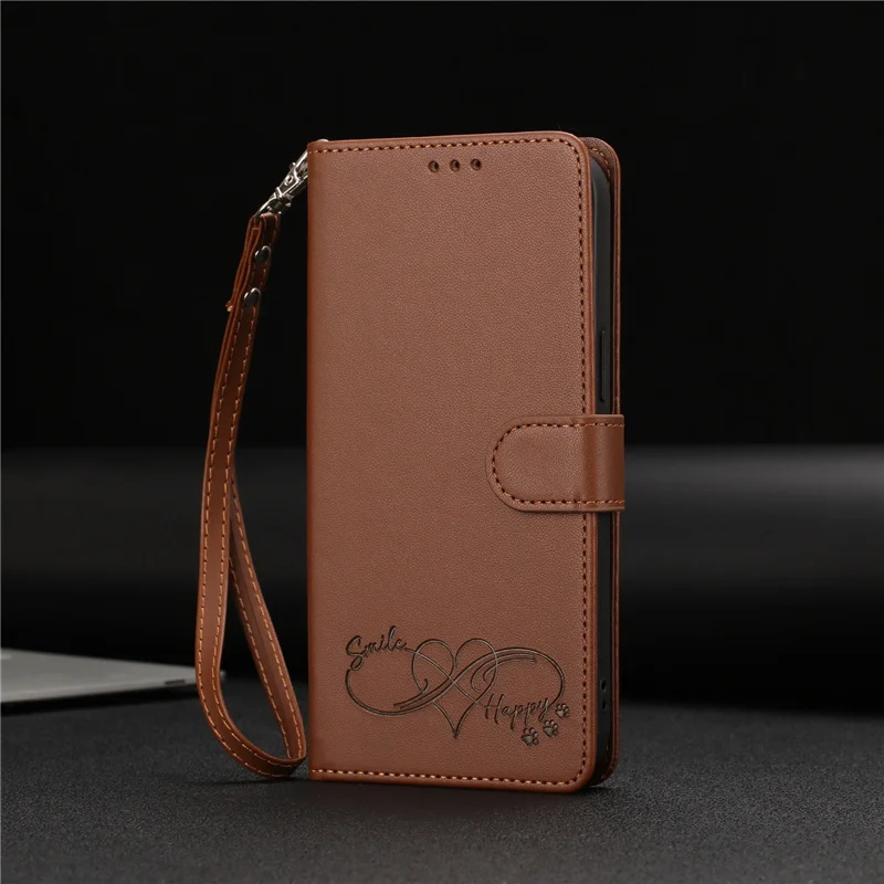 Premium Flip Magnetic Leather Wallet Phone Case with Stand