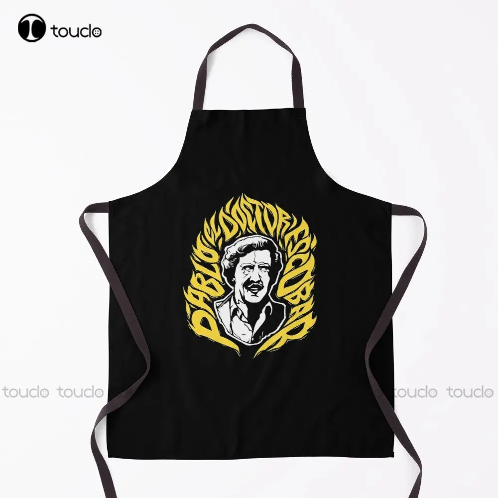 

Boss Narkoboyyy Apron Pablo Escobar Plata O Plomo Colombian Drug Lord Garden Kitchen Household Cleaning Custom Apron New