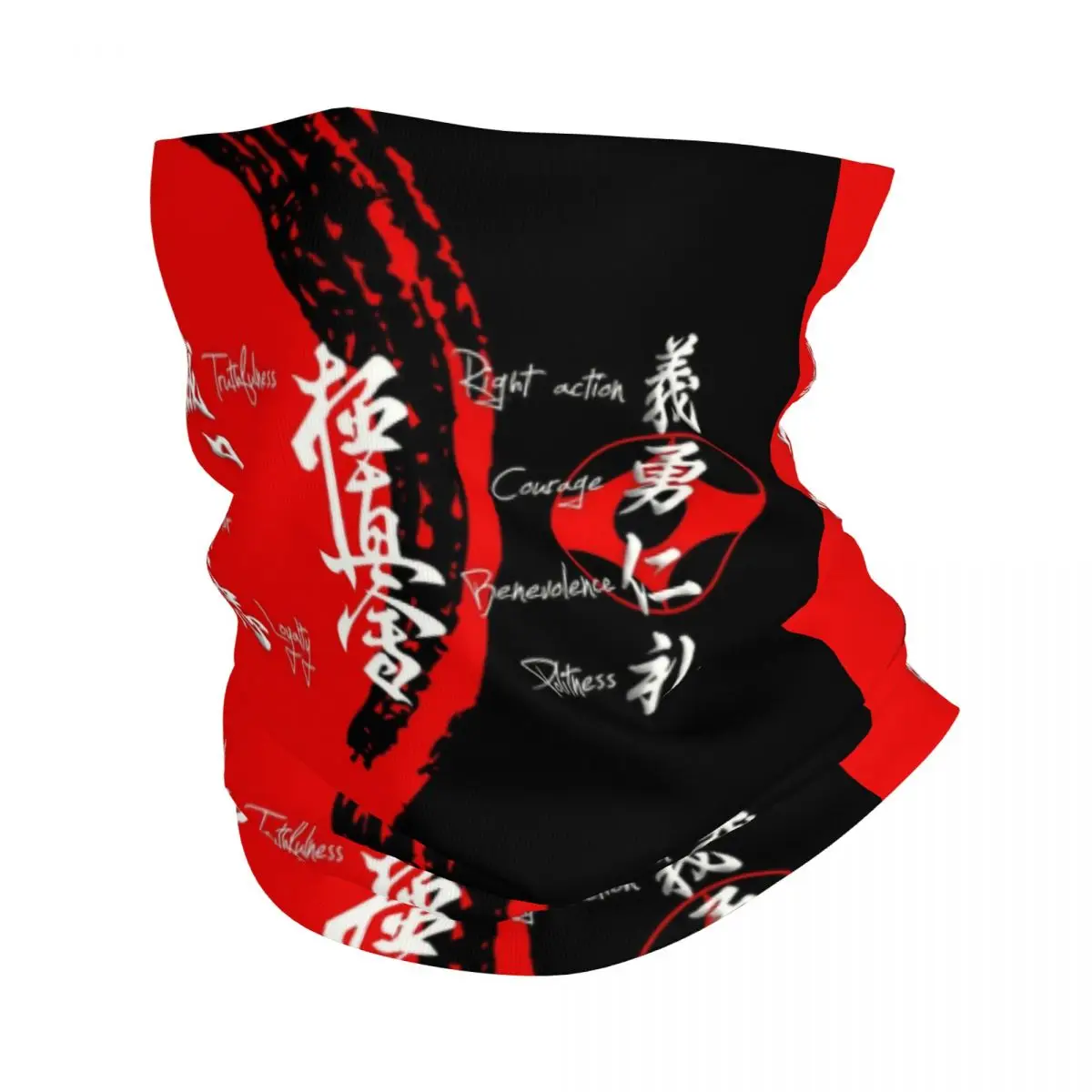 

Бандана Kyokushin для занятий карате, зимняя теплая Женская, с защитой от ветра, шарф для лица, для лыж, боевых искусств, гетры, повязка на голову