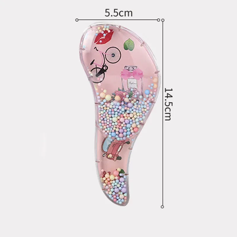 Kids Hair Brush High Quality Anti-knot Massage Hair Comb Cartoon Children Cute Hairdressing Comb Small TT Care