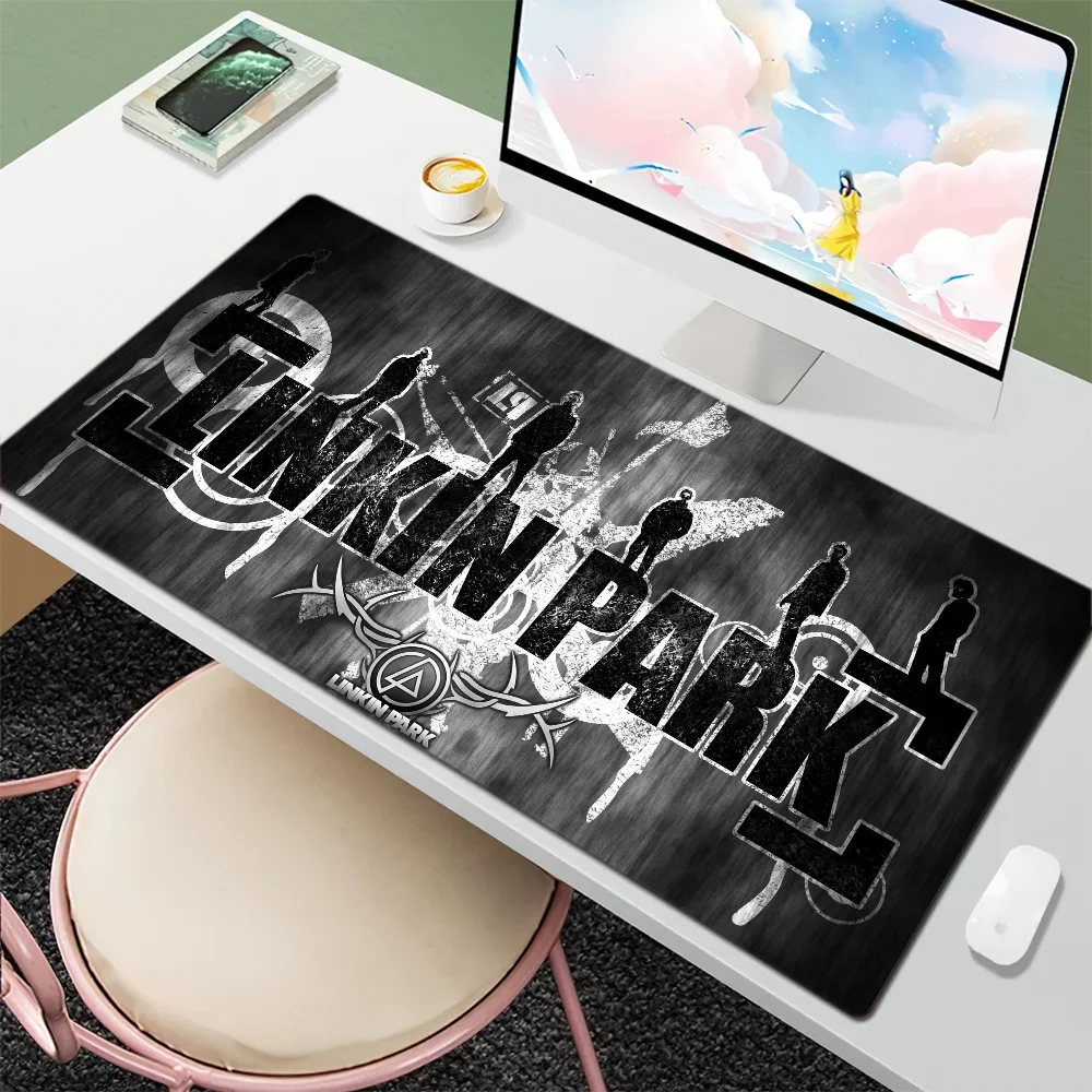 L-Linkin Hot Band Park For Computer Game Big Keyboard Office Large Mouse Mat Pad Anti-slip Rubber PC Mice 6