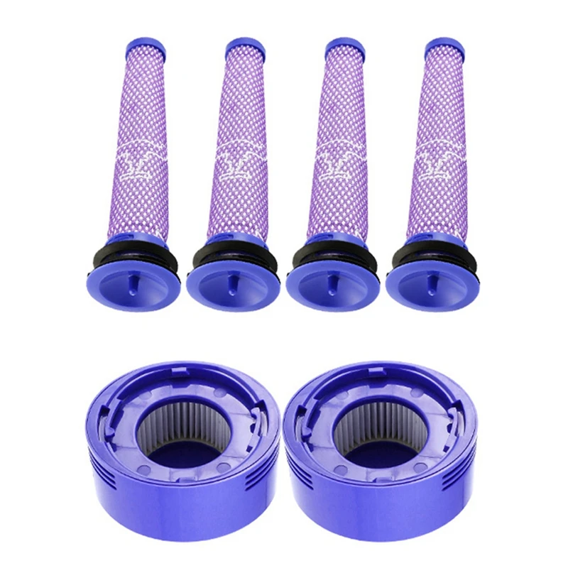 Front And Back Washable Filter Replacement Cleaning Accessories For Dyson V8 V7 HEPA Filter Spare Parts Robot Vacuum