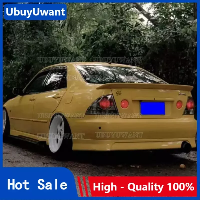 

Модифицированный спойлер IS200 TRD для заднего багажника из черного/углеродного волокна, автомобильное крыло для Lexus IS 1999 ~ 2004