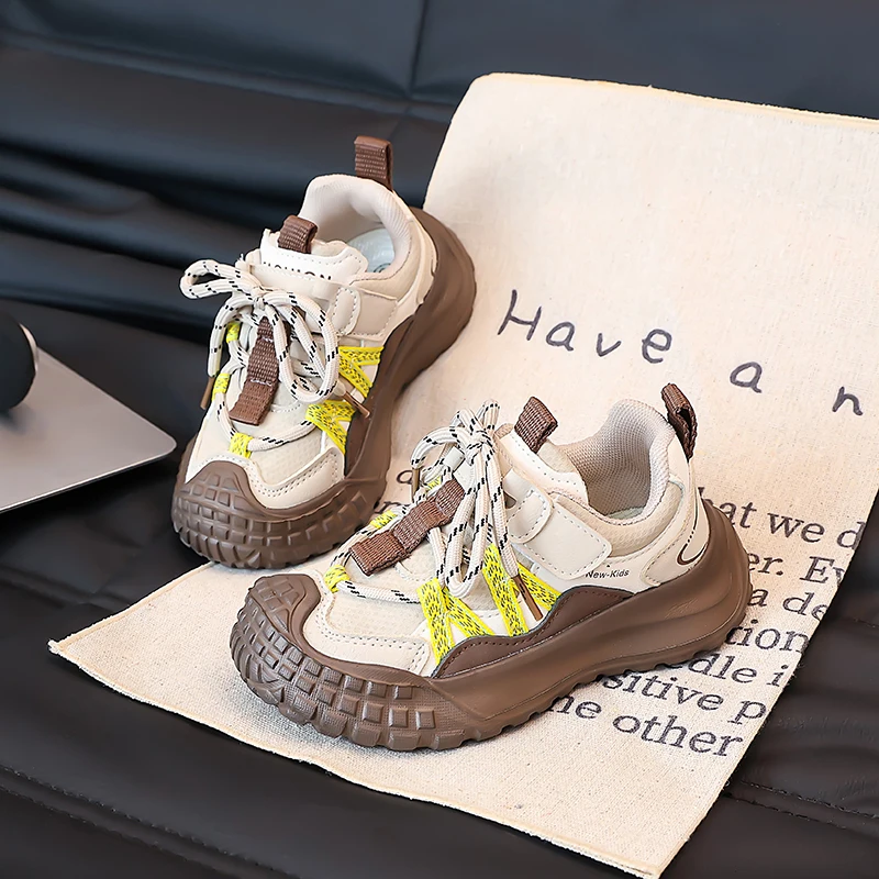 Soft Sole Sneakers for Kids Autumn Outdoor Hiking