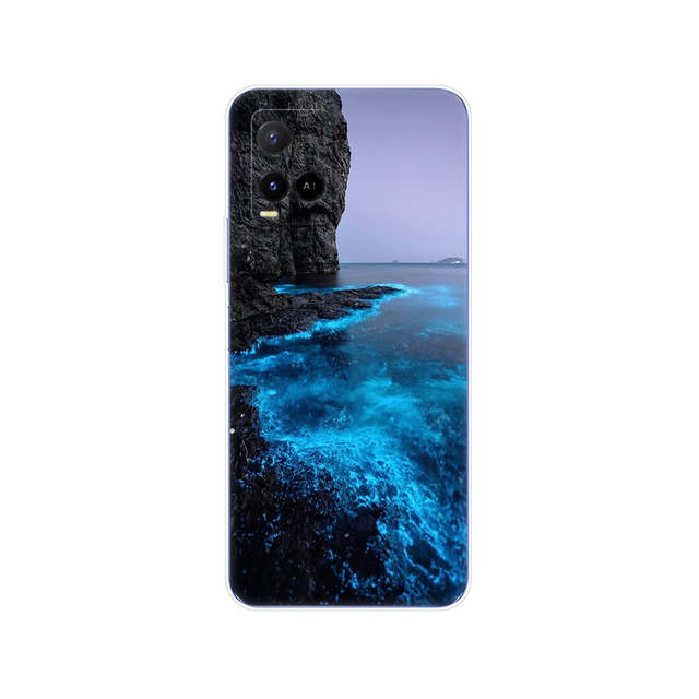 vivo Y21 2021 Case 6.51 inch Back Phone Cover For vivo Y21S Y33S Case For VIVO Y 21 S Silicon Soft TPU Protective Bumper Bag