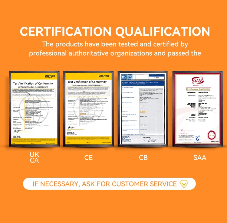 Description Picture 6 of itemETEK RCBO Type A Residual Automatic Circuit Breaker 6KA 1P+N 2P DPN With Over Current Leakage Protection 30mA EKL9-40