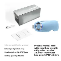 Smart Steam Eye Massager, Atomization Moisturizing Hot Compress Eye Care Device Relieve Eye Fatigue 5