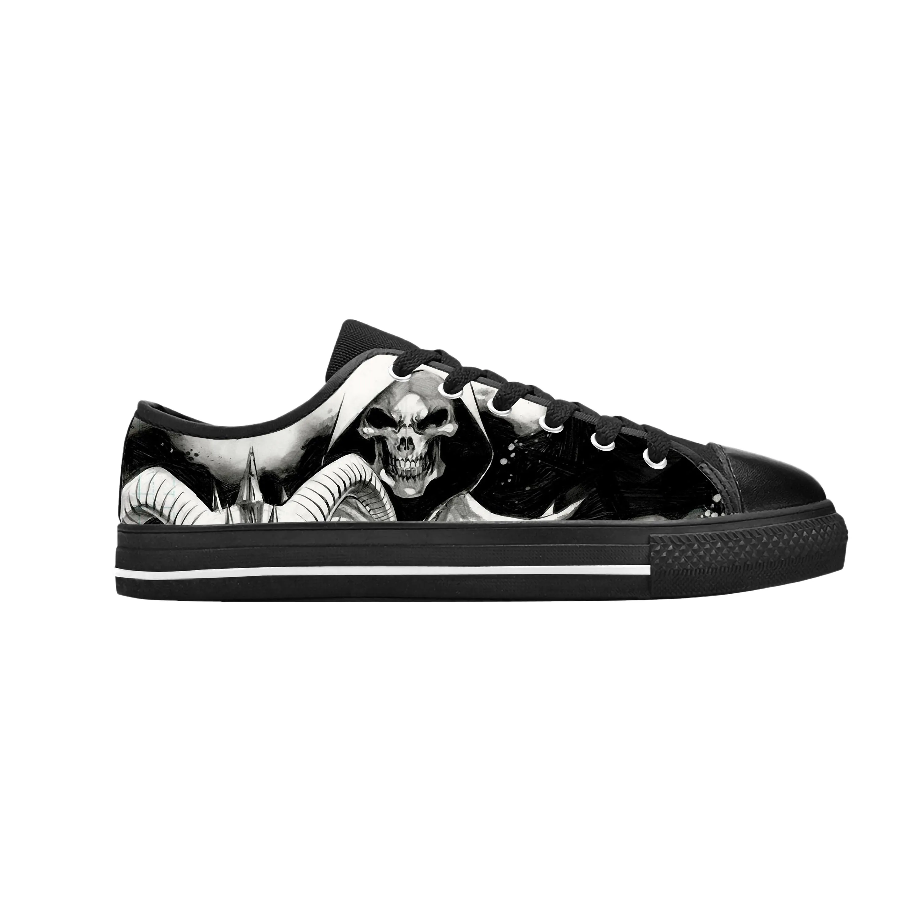 Hot He-Man He Man Masters Of The Universe Skeletor Casual Cloth Shoes Low Top Comfortable Breathable 3D Print Men Women Sneakers