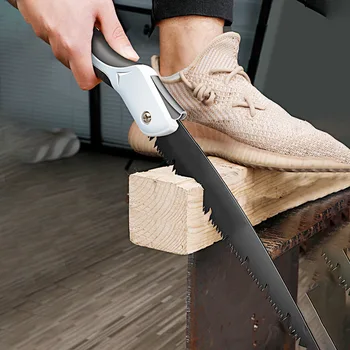 1pc Folding Pruning Hand Saw for Trees-High-Manganese Steel Teeth,Smooth & Precise Cuts Portable for Camping,Gardening,Carpentry