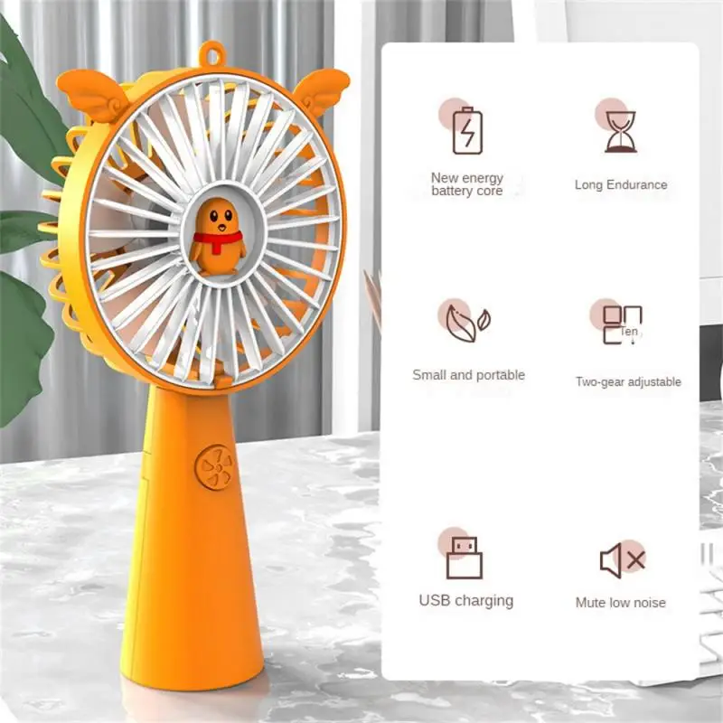 

Маленький Удобный портативный Usb-вентилятор с зарядкой, креативный летний электрический ручной мини-вентилятор для студентов, подарок на свадьбу