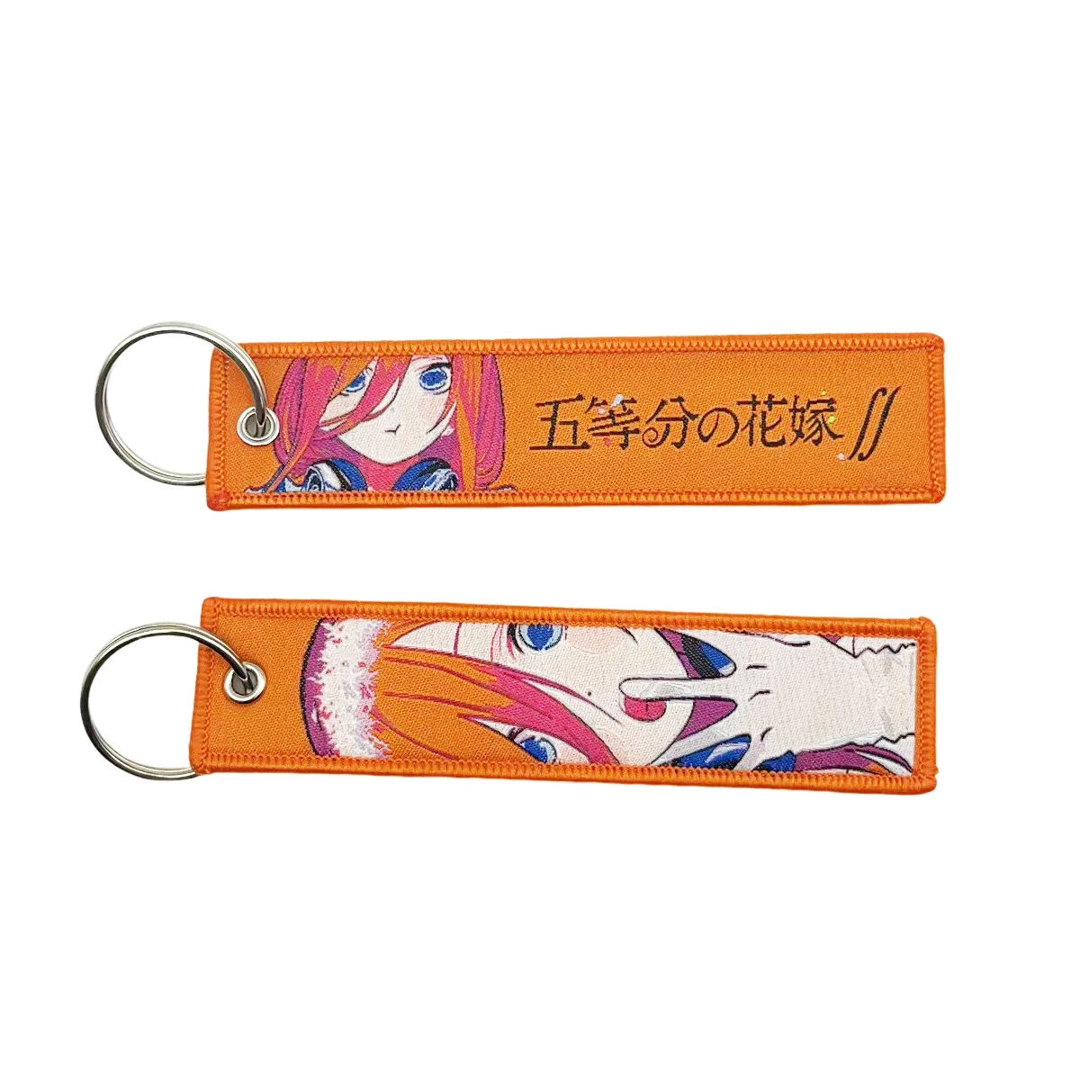Großhandel Anime Cartoon Stickerei Schlüsselanhänger Schlüsselanhänger Schlüsselanhänger für Motorräder Autos Schlüsselanhänger Zubehör Schmuck Chaveiro Geschenke – Detail 12