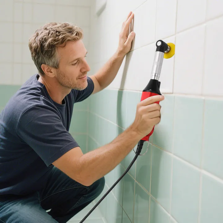 Verschiedene Modelle 220V 350W 90 ° Elektrischer Winkelschleifer mit 6 einstellbaren Geschwindigkeitsstufen, geeignet für Schmuck-, Dental-, Holzpolierarbeiten, Formenbearbeitung und Fliesenreinigung. Ideal zum Entgraten, Entoxidieren und Polieren von Autos, Motorrädern und mehr. – Detail 5