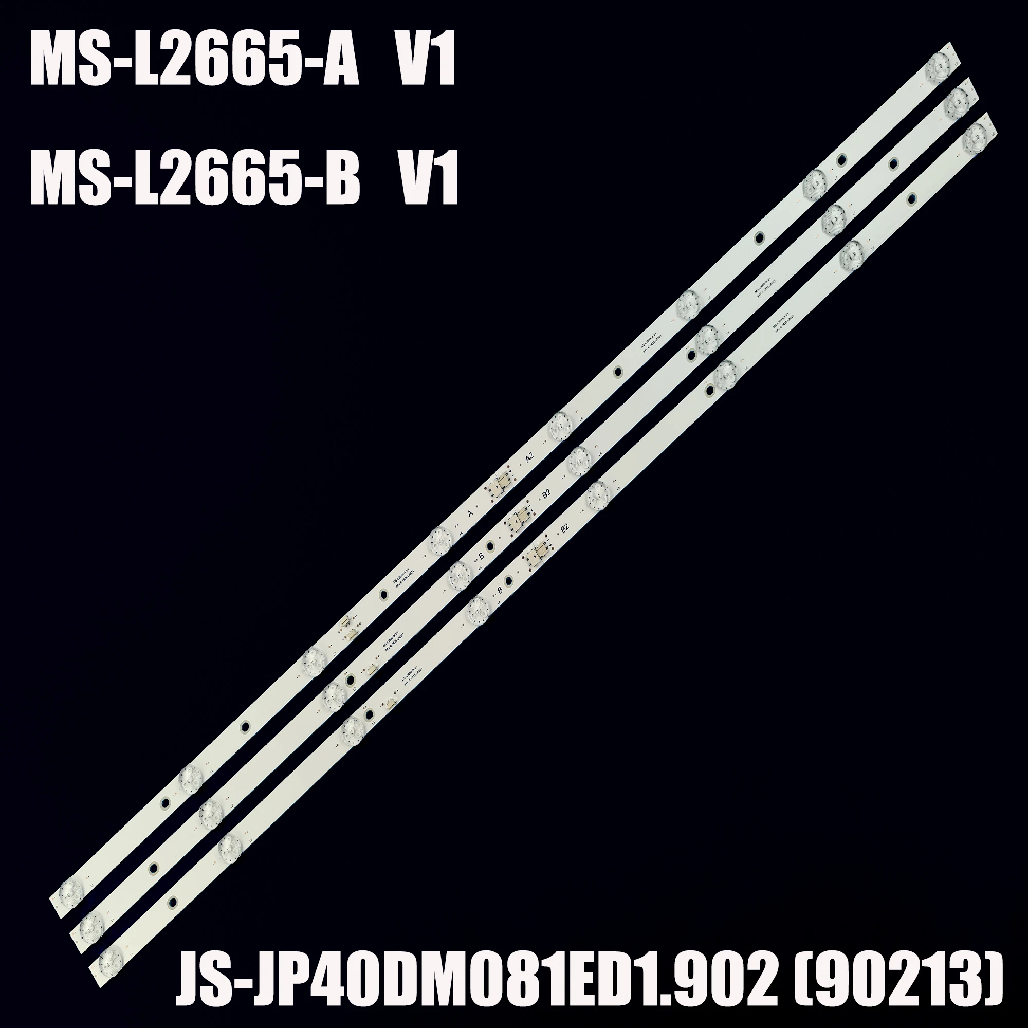 Tira de Retroiluminação Led para oi Vhix40f152msy 40dm1000f E493538 Ex-40fs008b 90213 Js-jp40dm081ed1.902 90213