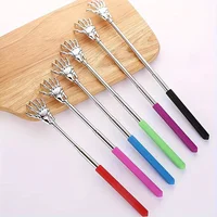 1 Random Color Portable Stretchable Scratch Tool, Adjustable Length Claw-shaped Stainless Steel Stretchable Scratch and Massage Device - Image 6
