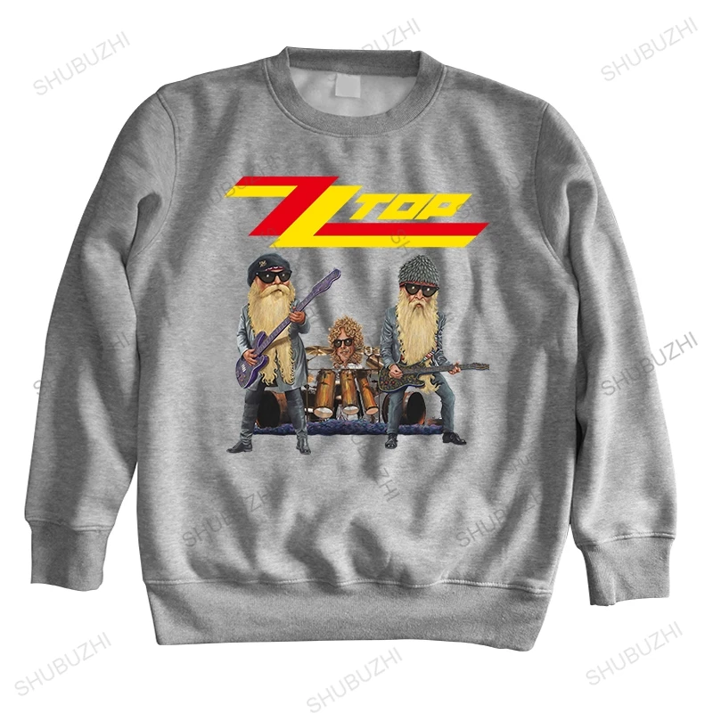 

Cotton hoodies Men Crew Neck Tops Classic ZZ Rock Band funny Fashion shubuzhi casual Unisex sweatshirt Euro Size Brand Clothing