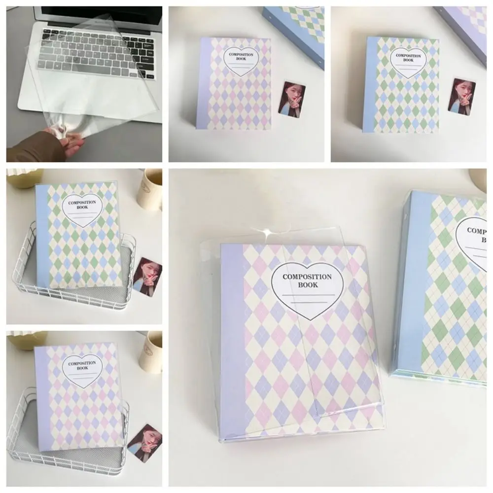 Original Design New Color Rhombus A5 Kpop Photocard Binder Collect Book Idol Photo Card Holder Photocards Album