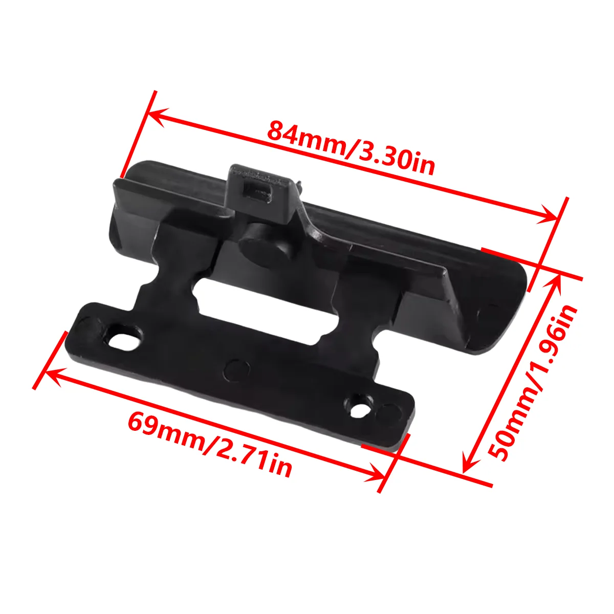 thumbnail image 2 of Center Console Armrest Latch Lid Replacement - Compatible With GMC Yukon, Sierra, Chevy Tahoe, Silverado, Suburban 2007-2013 | OEM 924-810 Black 2 of 5