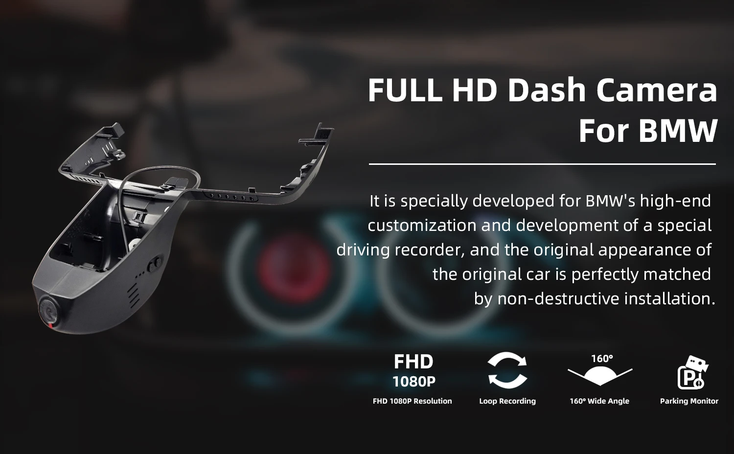 BMW Night vision dash camera