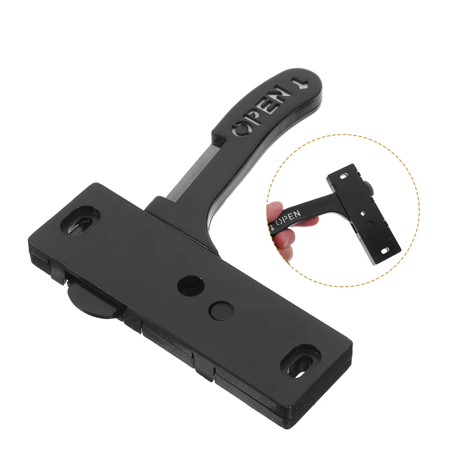 Kit de pestillo de puerta RV, manija derecha duradera, seguridad mejorada, fácil reemplazo, Compatible con varios modelo