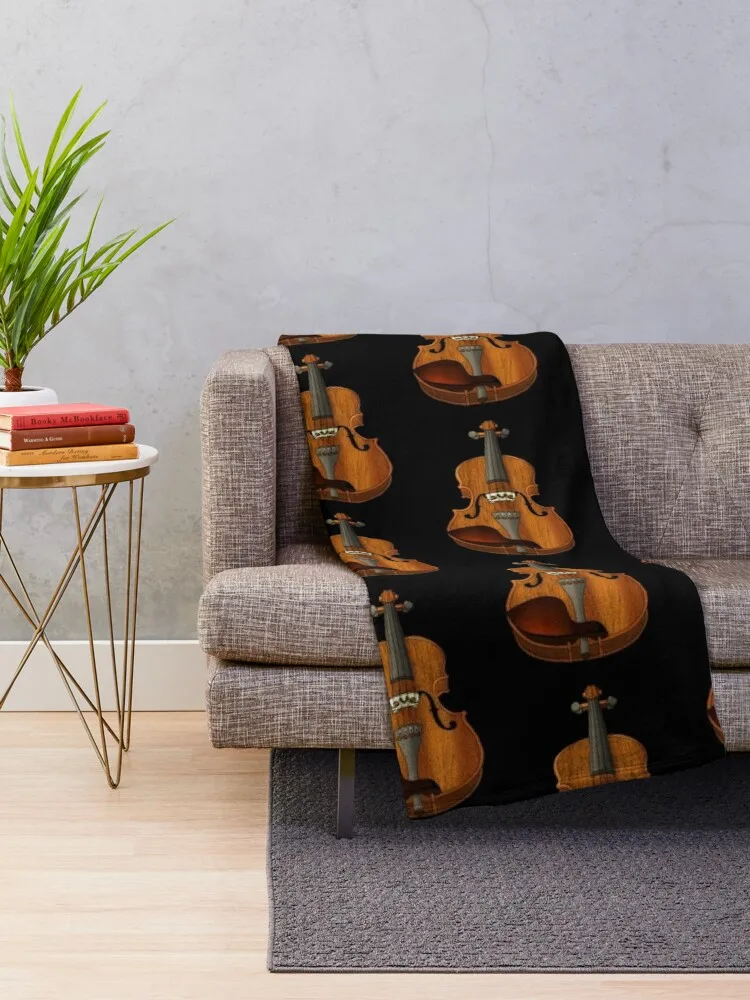 Violin Throw Blanket Camping Blanket Sleeping Bag Blanket