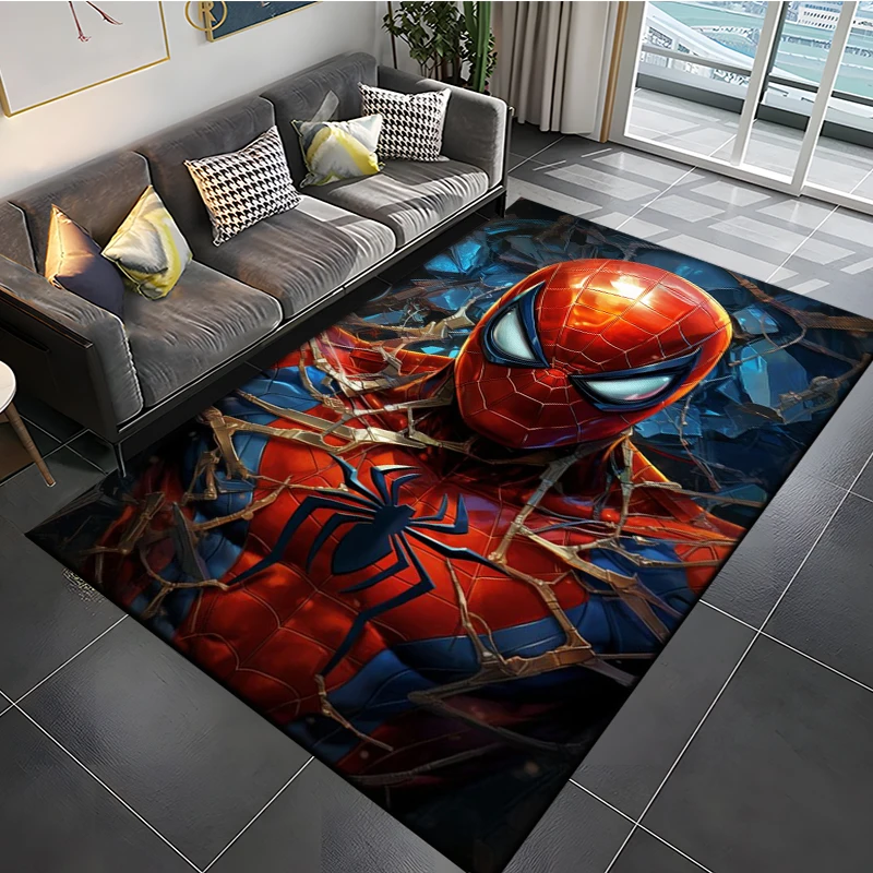 

Disney Spiderman Anti-slip Large Area Rugs 3D Carpet for Home Living Room Kitchen Bedroom Sofa Doormat Kids Floor Mat Gift Decor