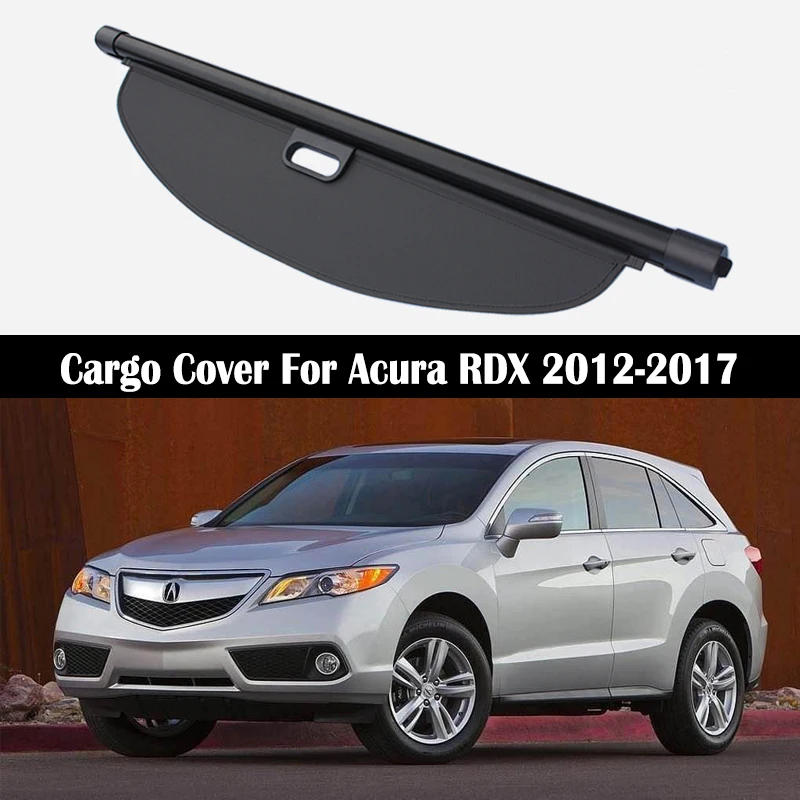 

Trunk Cargo Cover For Acura RDX 2012-2017 Security Shield Rear Luggage Curtain Retractable Partition Privacy Car Accessories