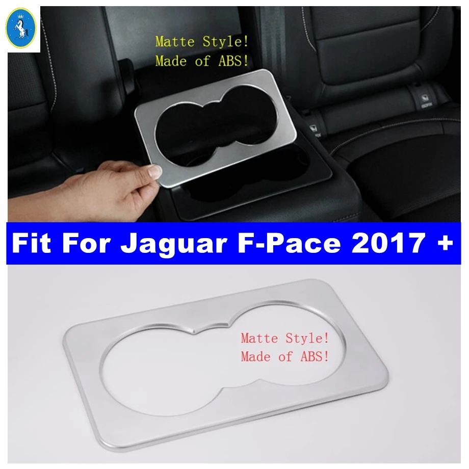 

Комплект декоративных чехлов для задней панели автомобиля, подходят для Jaguar F-Pace 2017-2022, матовые аксессуары для интерьера