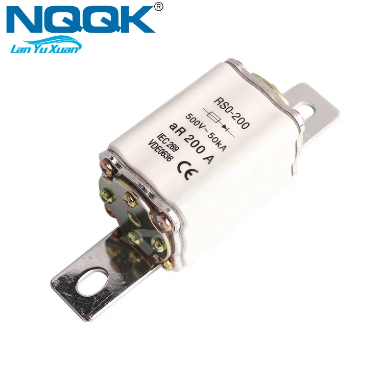 

RS0 RS3 630A NG LK-NES HLS00 SC5F CS10 Square tubular fast-acting fuse links