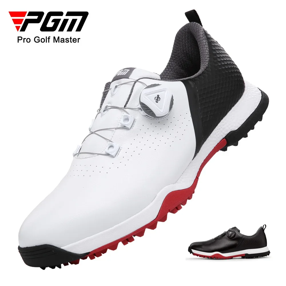 pgm-golf-shoes-waterproof-anti-slip-microfiber-golf-shoes-sports-men's-sneakers