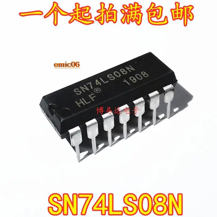 

10pieces Original stock SN74LS08N 74LS08 DIP14 2