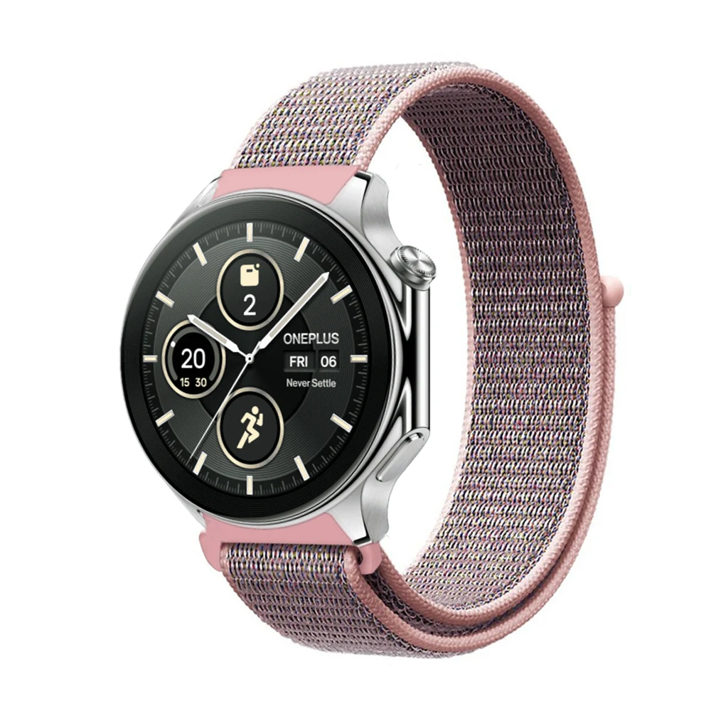 Loop Nylon Woven Adjustable Sport Smart Watch Strap