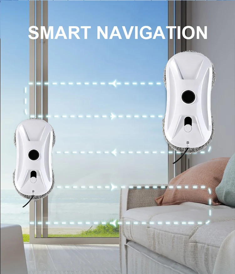 روبوت تنظيف النوافذ الذكي