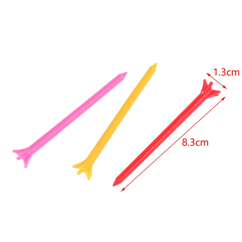Durable Plastic Golf Tees Detail