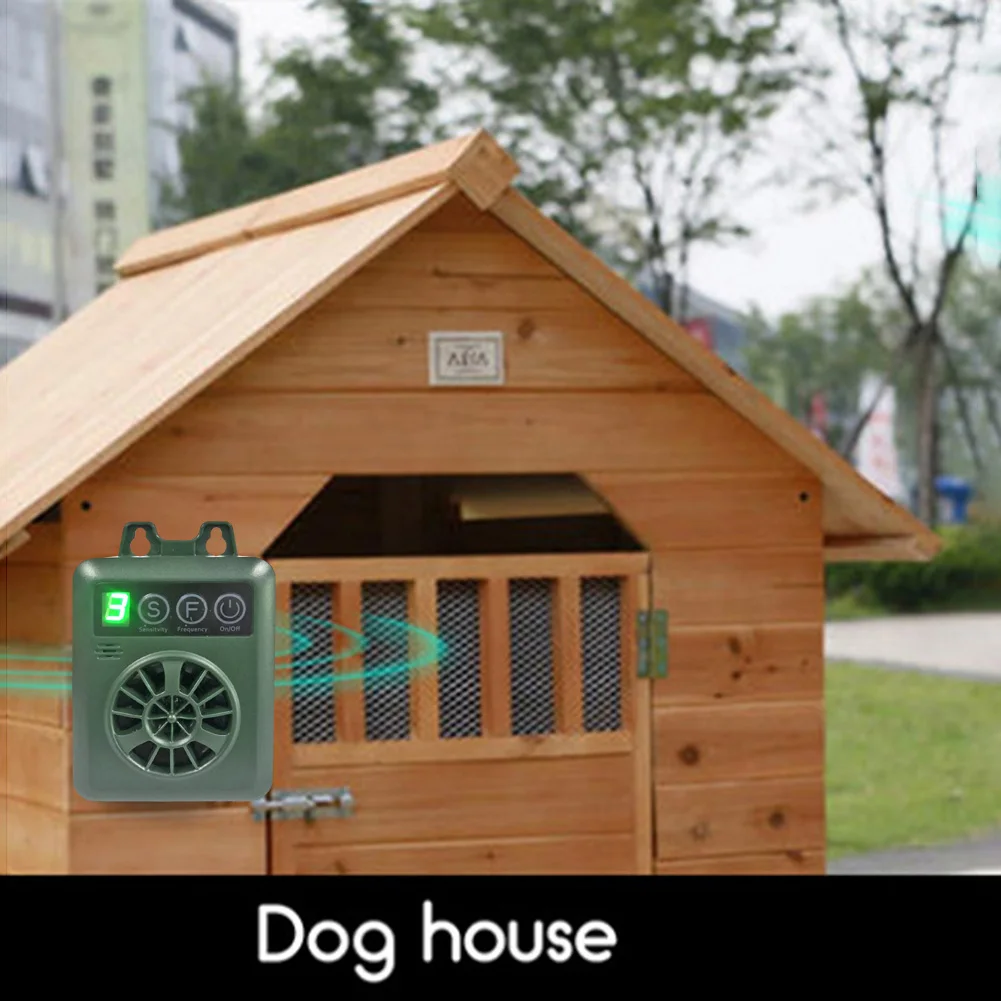 Dog Bark Deterrent Dog Repeller Ultrasonic Dog Repeller Portable Ultrasonic Bark Stopper Pet Dog Anti Noise Anti Barking Puppy Stop Bark Repeller
