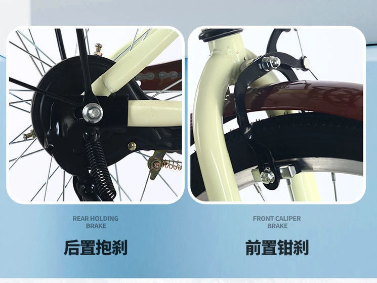 Bicicleta plegable para hombre y mujer, accesorio para estudiantes