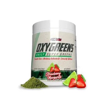 OxyGreens Super Greens–Daily Greens & Superfood Supplement with Spirulina, Chlorella, Prebiotics,Digestive Enzymes, Antioxidants