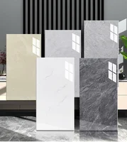 30cmx60cm Wall Stickers Thick Self Adhesive Tiles Floor Stickers Marble Bathroom Ground Waterproof Wall Sticker  PVC Room Wallpa 2