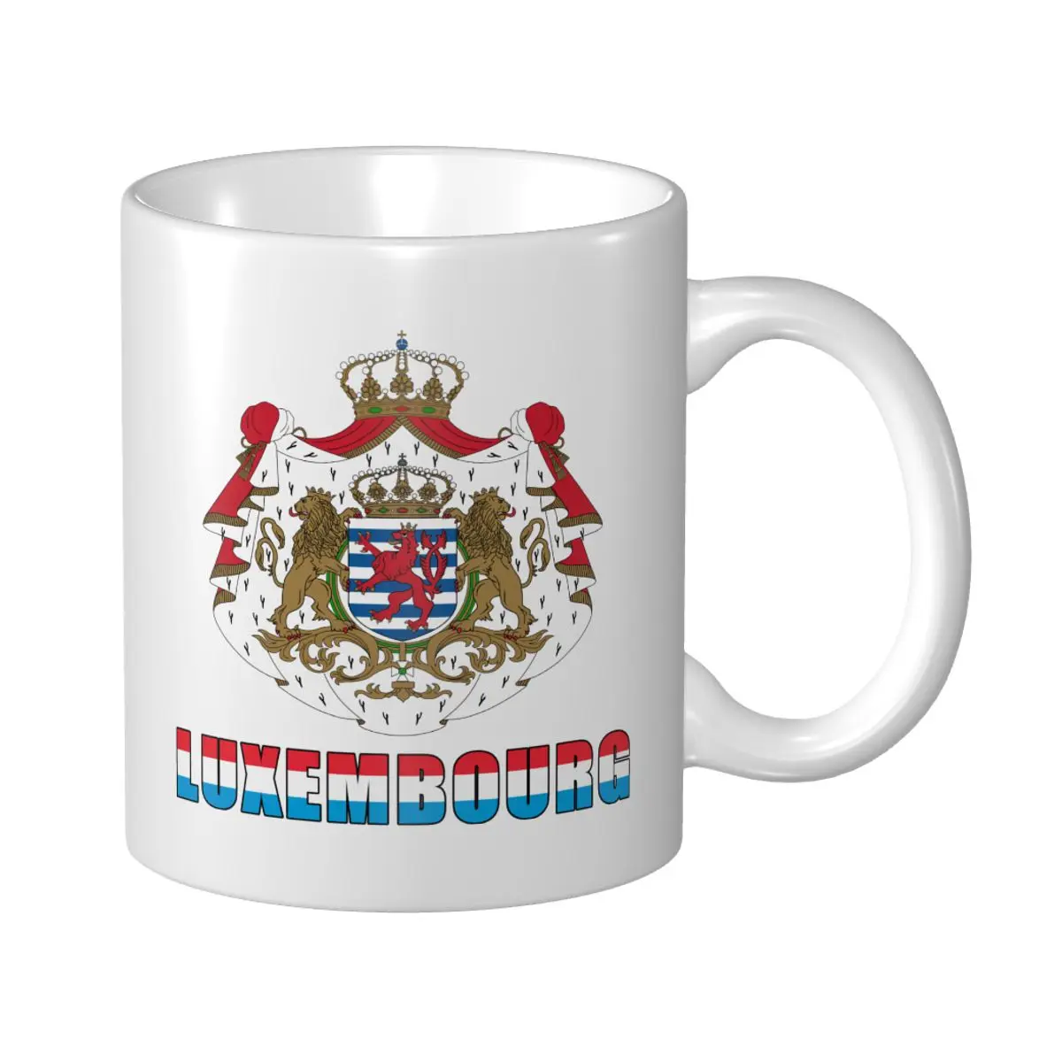 

Кружка Mark Cup с эмблемой Люксембурга, кофейные кружки, чайные, Дорожные Кружки для офиса и дома