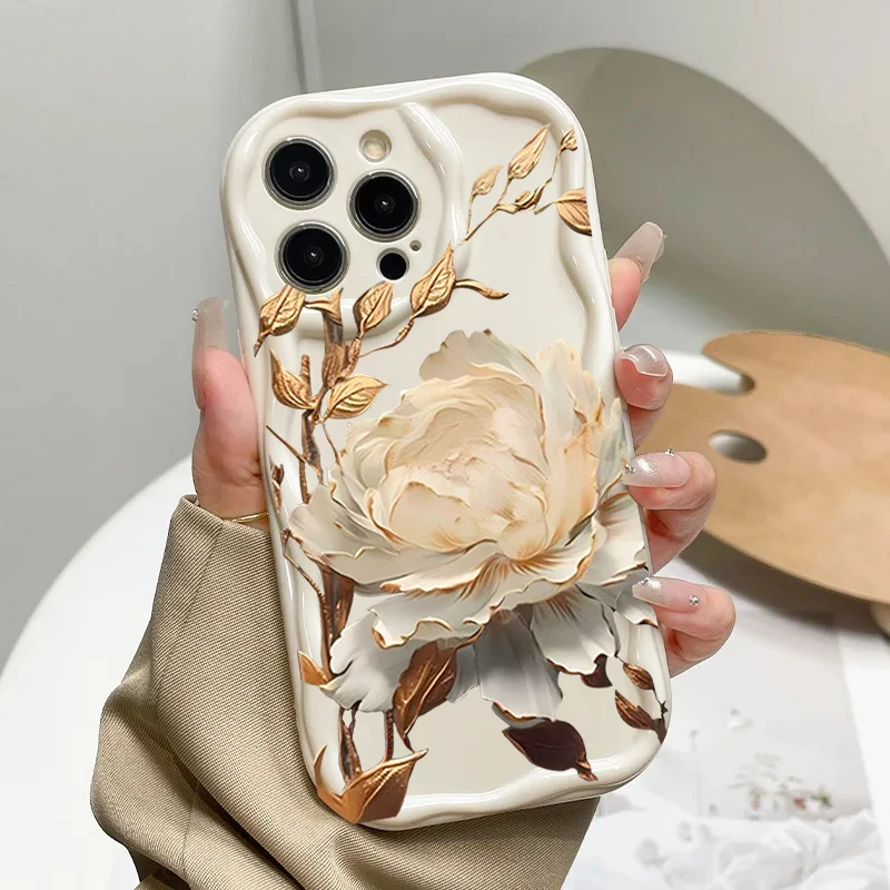 Charming Daisy Lotus Flower Phone Case